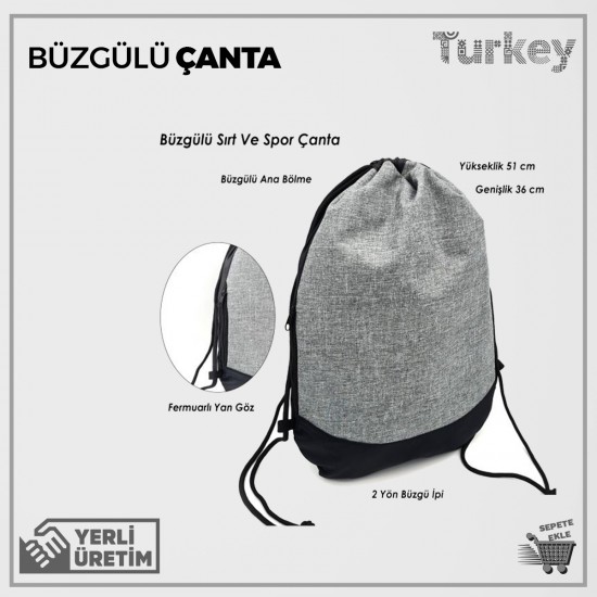 Büzgülü Çanta